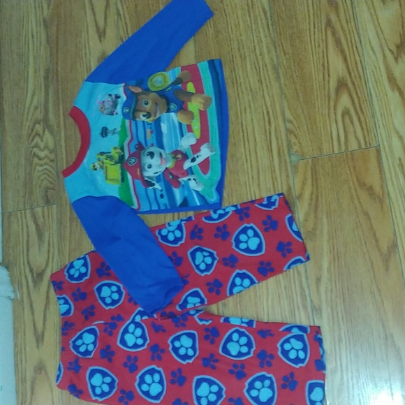 Nickelodeon Pajamas Paw Patrol Fleece Pajama Settoddler Boy Size 3t